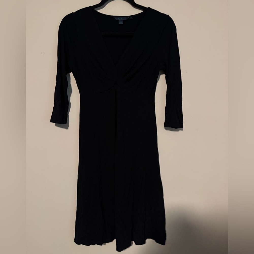 GUC Boden Black Long Sleeve Lightweight Dress
